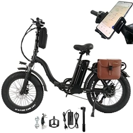 TODIMART Bici Fat Bike Elettrica Pieghevole, Ad alta potenza, Batteria da 48 V 15 Ah, Mountain Bike Per Adulti da 20 * 4 Pollici, Durata Della Batteria 60-80 km, Sia Uomini Che Donne Possono Usare (Modello: Y20)