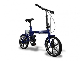 Fiat Bici Fiat F16, Bicicletta Pieghevole Unisex – Adulto, Dark Blu, Taglia única