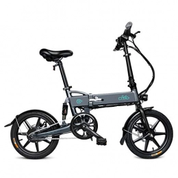 Fiido Bici elettriches FIIDO Bicicletta Elettrica per Adulti, Ebike Pieghevole con Ammortizzatore, 7.8ah Litio Batteria Bici Elettrica per Esterno Viaggio Commute (Grigio & Nero)