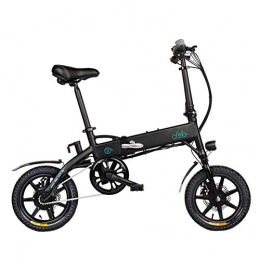 Fiido Bici Fiido Bicicletta Elettrica per Adulti, Pieghevole su Tre Livelli, 7.8ah, 36v (Black)