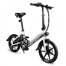 Fiido Bici elettriches FIIDO Bicicletta elettrica Pieghevole D3s 7.8 - Tre modalit di velocit, Batteria al Litio da 7, 8 Ah da 36 V, Motore Brushless da 250 W - Display a LED