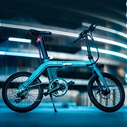 Fiido Bici elettriches FIIDO D11 Bicicletta Elettrica Pieghevole, 250W Motore 7 velocità deragliatore Display 3 modalità ultra-leggero E-Bike Bicicletta elettrica per Adulti Adolescenti 36V 11, 6 Ah 30 km / h (Nero)