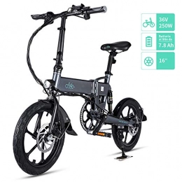 Fiido Bici elettriches FIIDO D2 / D2S Ebike, Bicicletta elettrica Pieghevole per Adulto, 250W Sport ad Alta Potenza, Pieghevole, Regolabile in Altezza, Adatta per attivit Esterne a Breve e Media Distanza. (7.8Ah, Grigio)