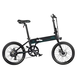 Fiido Bici FIIDO D4S Biciclette Elettriche Pieghevoli per Adulti, Mountain Bike Elettrica 250W 36V, Bicicletta Elettrica Pieghevole da 20 Pollici, Guida a Lunga Distanza 80km, Ricevuta Entro 5-7 Giorni - Nero