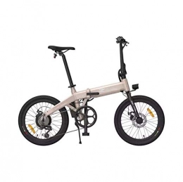 GASLIKE Bici GASLIKE Batteria da 20 Pollici Bici elettrica Pieghevole Bici 36V / 10AH Li-Ion Batteria 250W Motore, Telaio in Lega di Alluminio Leggero ad Alta Resistenza, Rosa