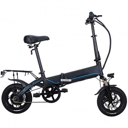 GBX Bici elettriches GBX Bici, Bici Elettrica, Bici Elettrica per Adulti, 12 Pollici Pieghevole Bici Elettrica da Lavoro Scooter Elettrico 250W 36V 10Ah Batteria Al Litio Ebike, per Ciclismo All'Aperto