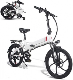 GBX Bici elettriches GBX Bici, Bici Elettrica, Bici Elettrica Pieghevole per Adulti, Bici Elettrica da 20 ' / Pendolare Ebike con Motore da 350 W, Batteria da 48 V 10, 4 Ah, Cambio Professionale a 7 Velocit