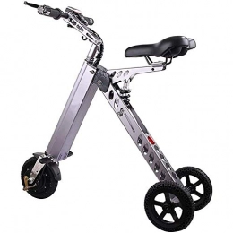 GBX Bici GBX Bici, Bici Elettrica, Bici Elettriche Portatili, 8 'Auto Elettrica a Tre Ruote 250 W Motore 36 V 7.2 Ah Batteria Al Litio Pieghevole Auto, Bicicletta Elettrica Ricaricabile Intelligente Velocit