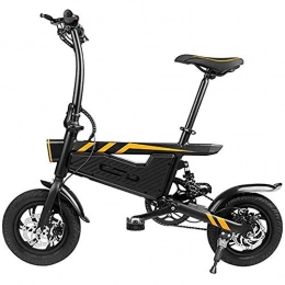 GBX Bici GBX Bici, Bici Elettrica, Bicicletta Elettrica Pieghevole per Studenti, Auto Bilanciata da 16 Pollici 250 W 36 V 6 Ah Scooter Elettrico a Due Ruote da Viaggio per Adulti Doppio Freno a Disco Biciclet