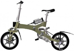 GBX Bici GBX Bici Elettrica, Bici Elettrica Pieghevole, Bici Pieghevole Leggera e in Alluminio, con Pedali Bici a Batteria Al Litio, Bici Elettrica Mini Adventure Sports All'Aperto