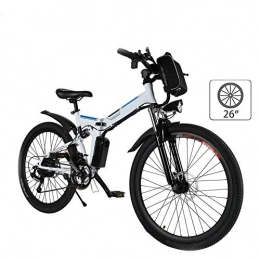 GBX Bici elettriches GBX Bicicletta Elettrica, Mountain Bike Elettrica da 26 ', con Batteria Rimovibile Agli Ioni Di Litio Di Grande Capacit (36 V 250 W), per Bici Elettrica per Adulti 21 Marce e Tre Modalit Di Lavoro,
