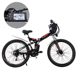 GFF Bici GFF Mountain Bike elettriche Batteria al Litio da 24 Pollici Mountain Bicicletta elettrica Pieghevole con Borsa appesa Tre modalit di Guida Adatto a Uomini e Donne