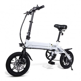 Gowell Bici Gowell Bicicletta Elettrica Pieghevole 250W 36V Bici Elettriche al Lavoro Batteria Cambio Shimano 21 velocità / 7 velocità E-Bike para Adultos