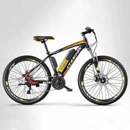 GQQ Bici GQQ Bicicletta a Velocit Variabile, Bici Elettrica da Montagna per Adulti, Bicicletta Elettrica Fuoristrada a 27 Velocit, Bici Elettriche da 250 W, Batteria Al Litio da 36 V, A, 10 Ah, un, 10Ah