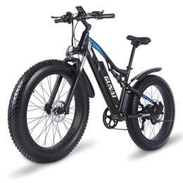 GUNAI Bici GUNAI Bici Elettrica Mountain E-Bike 26" 4.0 Fat Tire 48v Con Batteria agli Ioni di Litio 17ah Rimovibile e Doppio Assorbimento Degli Urti