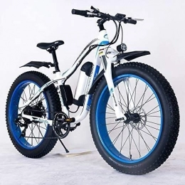 GYL Bici GYL Bici elettrica Mountain Bike Motoslitta Fat Tire City 26 pollici 48 V 10, 4 21 Velocità Batteria al litio per bici elettrica Freno a disco idraulico Guida libera Adatto per spostamenti urbani all