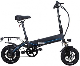 GYL Bici GYL Bicicletta elettrica, ciclomotore, bici pieghevole, comoda per viaggiare, 12 pollici, portatile, dotata di batteria al litio mobile da 36 V 10 Ah e freno a disco, la velocità massima del ciclomot