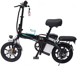 GYL Bici GYL Bicicletta elettrica da viaggio Bicicletta elettrica da città pieghevole Bicicletta elettrica con motore senza spazzole da 400 W e batteria al litio da 48 V 15 Ah, tre modalità (fino a 25 Km / h)