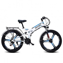 GYL Bici elettriches GYL Bicicletta Elettrica Mountain Bike Scooter Bici Elettrica Adulto 300 W 48 V 10 Ah Batteria Agli Ioni Di Litio Sedile Posteriore Velocità a 21 Marce per Pendolari All'Aperto Città 26 Pollici