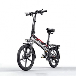 GYL Bici GYL Bicicletta Elettrica Mountain Bike Scooter Bicicletta Pieghevole Pendolare per Adulti 400W 48V 10.4A Batteria in Lega Di Alluminio Adatto per Uso Domestico Urbano da 20 Pollici