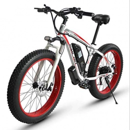 GYL Bici GYL Bicicletta Elettrica Mountain Bike Scooter Fat Tire Bike 500W Motore Elettrico 48V 15Ah Batteria 27 Velocità Adatto per Tutti i Terreni Città Pendolarismo All'Aperto, Rosso