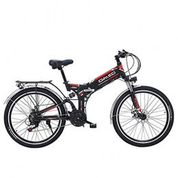 GYL Bici elettriches GYL Bicicletta Elettrica Mountain Bike Scooter per Adulti Batteria per Auto 48V 10Ah Batteria Agli Ioni Di Litio Sospensione Completa Cambio a 21 Velocità Adatto per Spostamenti Urbani All'Aperto 26