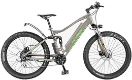 GYL Bici GYL Bicicletta elettrica Mountain Bike Viaggio Adulto 27, 5 pollici 36V 10Ah / 14Ah Batteria al litio rimovibile 7 velocità Mountain bike adatta per sport all'aria aperta, Grigio