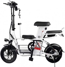 GYL Bici GYL Bicicletta elettrica Pieghevole Bicicletta Scooter Viaggio Portatile ad alto tenore di carbonio Acciaio al manganese Batteria al litio mobile Bicicletta Bicicletta elettrica 48V400W Alimentazione