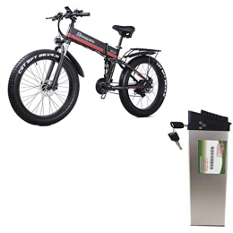 HARTI Bici HARTI MX01 Mountain Bike Elettrica Dedicata, Built-in 48V 12.8AH Batteria al Litio, Bicicletta Elettrica Rimovibile Batteria Ricaricabile