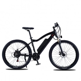 HMEI Bici elettriches HMEI Bici elettrica da 500 W 27, 5 '' Mountain Bike elettrica per Adulti, Bici elettrica da 48 V con Batteria Rimovibile da 10 Ah, Cambio Professionale 21 / velocità (Colore : A)