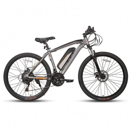 HMEI Bici elettriches HMEI Bici elettrica per Adulti 20MPH (32 km / h) Bicicletta elettrica 36V / 350W Mountain Bike elettrica 26 Pollici Pneumatico E-Bike (Colore : Grigio)