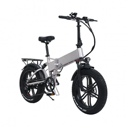 HMEI Bici elettriches HMEI Bicicletta elettrica Pieghevole Bici elettrica Pieghevole 2 posti for Adulti Bicicletta elettrica 800W 48V Batteria al Litio 4.0 Pneumatico a Grasso Pieghevole e Bici