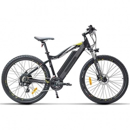 HY-WWK Bici HY-WWK Bicicletta Elettrica per Adulti da Montagna, Bici da 27, 5 Pollici per Pendolari Urbani e 400W Motore Brushless 48V 13Ah Batteria Al Litio Rimovibile Freno a Disco Olio