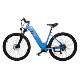 HY-WWK Bici HY-WWK Mountain Bike Elettrica per Adulti, Motore da 250 W, 27, 5 Pollici, Bici Elettrica da Crociera, Doppio Freno a Disco, Telaio in Alluminio a 6 Velocità