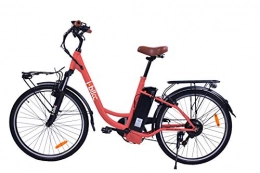 i-bike electric moving Bici I-Bike NAVIGLI ITA99 Rosso Corallo