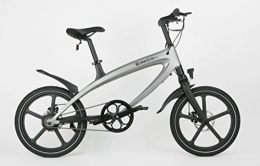 IC Electric Bici elettriches IC Electric Alfa Bicicletta elettrica, Argento,