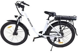 Irypulse Bici Irypulse Uomini Bicicletta Elettrica 26 Pollici Mountain E-Bike Donne Terreno Piano Bike Bici Elettrica 36V 10Ah Batteria Iitio Doppia Sospensione Schermo LCD Unisex Adulto(nero)