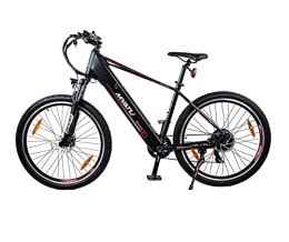 Irypulse Uomini Bicicletta Elettrica 28 Pollici Mountain E-Bike Donne Terreno Piano Bike Bici Elettrica 36V 10Ah Batteria Iitio Doppia Schermo Sospensione LCD Unisex Adulto(nero)