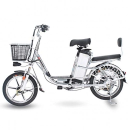 HJ Bici elettriches JH Bicicletta Elettrica, da 20 Pollici della Batteria dell'automobile Elettrica Bici Adulta 48V Lega di Alluminio Città di Consegna di Viaggio per Adulti Bici Elettrica, 20A