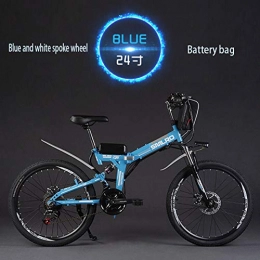 JUN Bici elettriches JUN Bicicletta elettrica, 26 Pollici (48V 350W) Bici elettrica della Montagna con Staccabile Grande capacità agli ioni di Litio di Bici elettriche, B