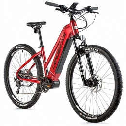 Leader Fox Bici elettriches Leader Fox Velo electrique-VAE vtt 29'' awalon 2021 Femme Rouge 9v moteur Central bafang m420 36v 80nm batterie 20ah (16, 5'' - h43cm - Taille s - pour Adulte de 158cm à 168cm)