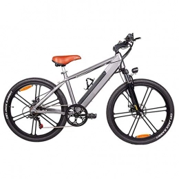 LFDHSF Bici elettriches LFDHSF E-Bike Bike, Bici da Strada elettrica a 26 Pollici con Pneumatici Grassi a 6 velocit con Freni a Disco Idraulici e Forcella Ammortizzata, Batteria 48V / 10AH, Bici da Citt 350W Leggera