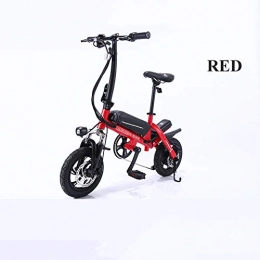 LILIJIA Bici elettriches LILIJIA Biciclette per Ebike per Tutti I Terreni in Lega Magnesio per Adulti, Batteria al Litio 36v 8ah Grande capacità, per Ciclismo All'aperto Pendolari Città Adulti, Rosso