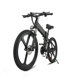 LIU Bici LIU Bicicletta elettrica Pieghevole con Motore da 500 W Batteria al Litio Rimovibile 48 V 12, 8 Ah, Bicicletta elettrica per Pneumatici da 26 * 1, 95 Pollici, Bicicletta elettrica per Adulti