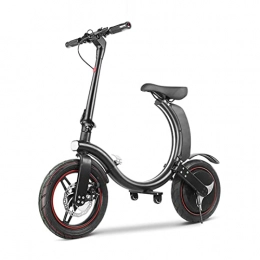 LWL Bici LWL Bici elettrica pieghevole per adulti leggero 500W 36V viaggio due ruote sport veloce mini pieghevole Ebike bicicletta elettrica (colore: nero)