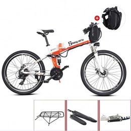 LXLTLB Bici LXLTLB E-Bike Mountain Bike 48V 10.4Ah Grande capacità Batteria al Litio Bici Elettrica 26 Pollici 21Marce Bicicletta da Montagna