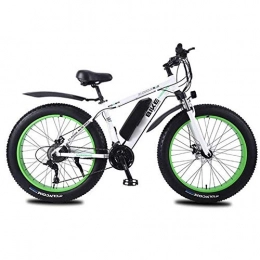 LZMXMYS Bici LZMXMYS Bici elettrica, 26 in Fat Tire Bici elettrica for Adulti 350W Mountain E-Bike con 36V Batteria al Litio Rimovibile e 27 di velocit del Cambio Kit Tre modalit di Lavoro Carico Massimo 330lb,