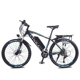 LZMXMYS Bici LZMXMYS Bici elettrica, 26" Mountain Bike elettrica for Gli Adulti, 350W E-Bici con 36V 13Ah agli ioni di Litio for Gli Adulti, Professionista 27 velocit di Trasmissione Ingranaggi (Color : Black)