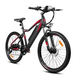 LZMXMYS Bici elettriches LZMXMYS Bici elettrica, 26inch bici di montagna elettrica 350W urbano Bicicletta elettrica for adulti che piega bici elettrica Assist giunzione del cerchio con rimovibile 48v agli ioni di litio a 7 ma