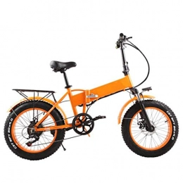 LZMXMYS Bici LZMXMYS Bici elettrica, 48v 500w 20inch Sospensione pieghevole Fat Tire Bike elettrica 12Ah batteria al litio rimovibile Beach bici elettrica Professional 8 Velocit for adulti Full Electric Ebike for